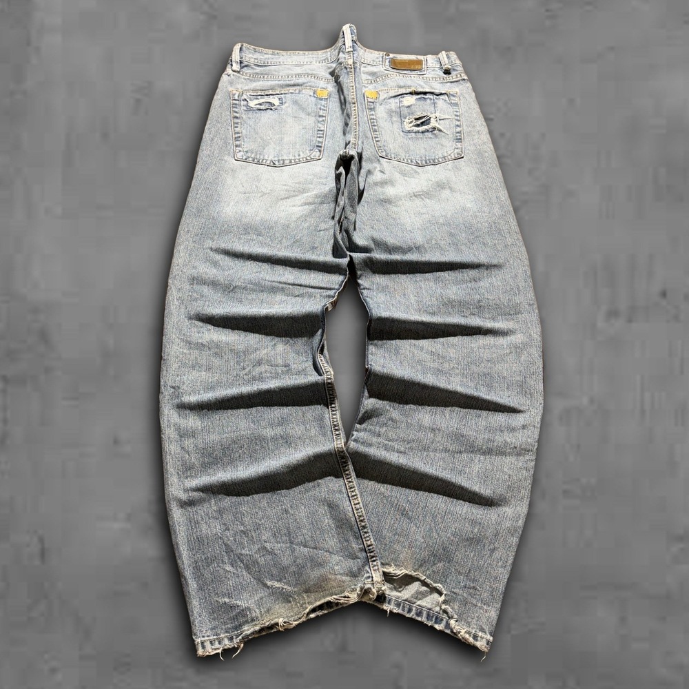 Y2K‎ Baggy Wide Leg Light Wash Pepe Jeans 2000s Skater Jeans